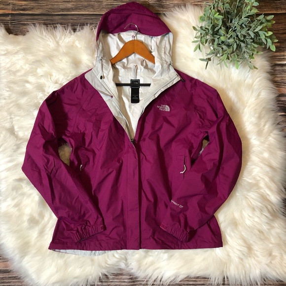 The North Face Jackets & Blazers - The North Face Magenta Hyvent Waterproof Jacket